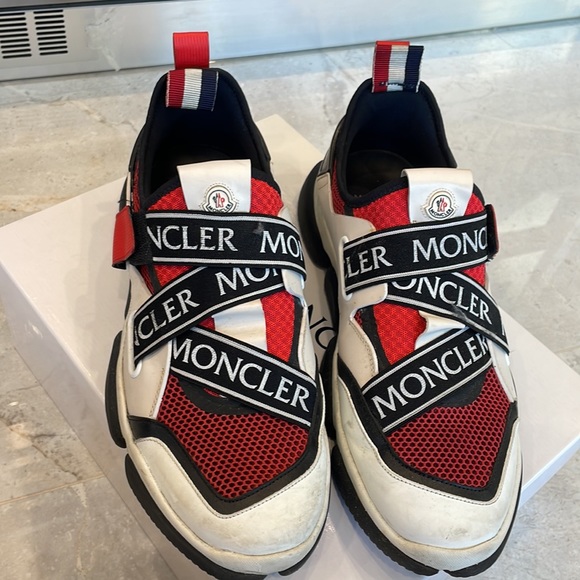 Moncler Men’s Bakary Scarpa Running Sneakers - Size 44/US 11/UK 10 - Picture 2 of 14